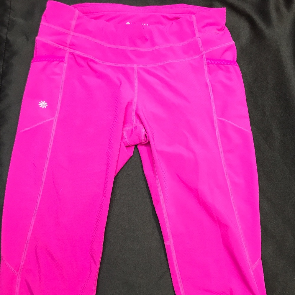 Athleta crop Capri leggings small women’s 0116